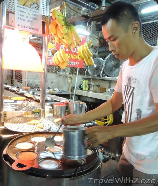 Making Pancakes George Town Malaysia