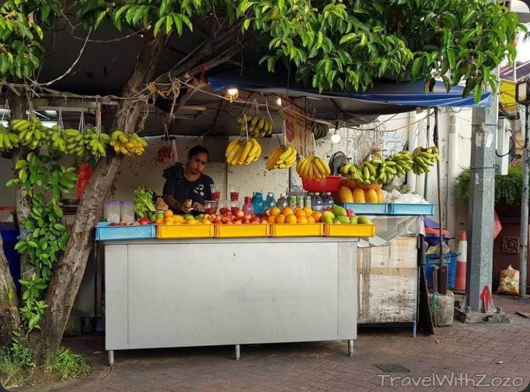 Fruits Vendor George Town Malaysia