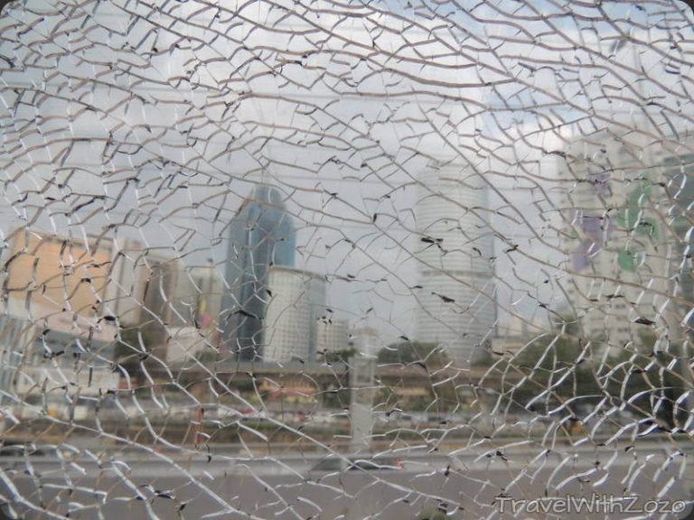 Broken Window View Kuala Lumpur Malaysia
