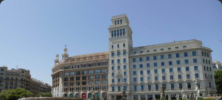 Placa De Catalunya Barcelona Spain