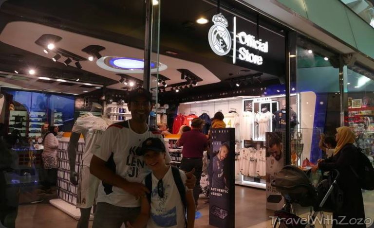 Real Madrid Store Barcelona Spain