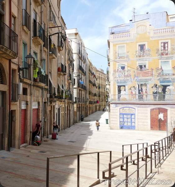 Old Town Tarragona Spain